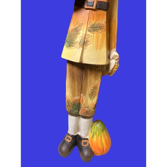 Delton Products, Inc Thanksgiving Pilgrim  Couple Figurines - Picture 5 of 11